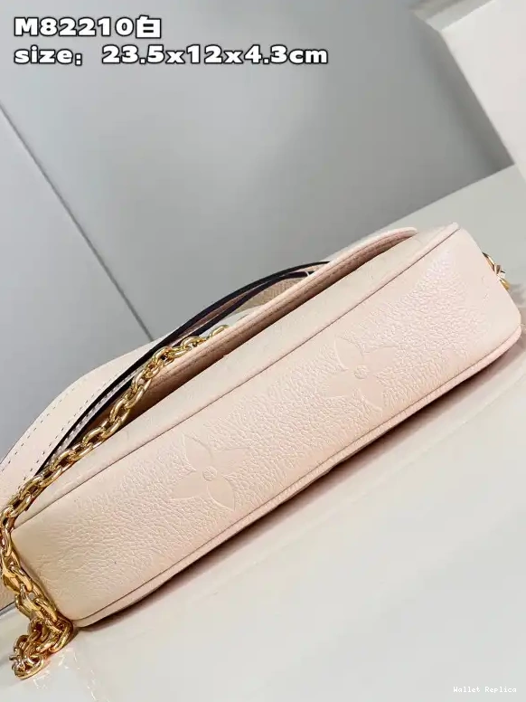 Cheap VUITTON Wallet LOUIS on Chain Ivy 0607